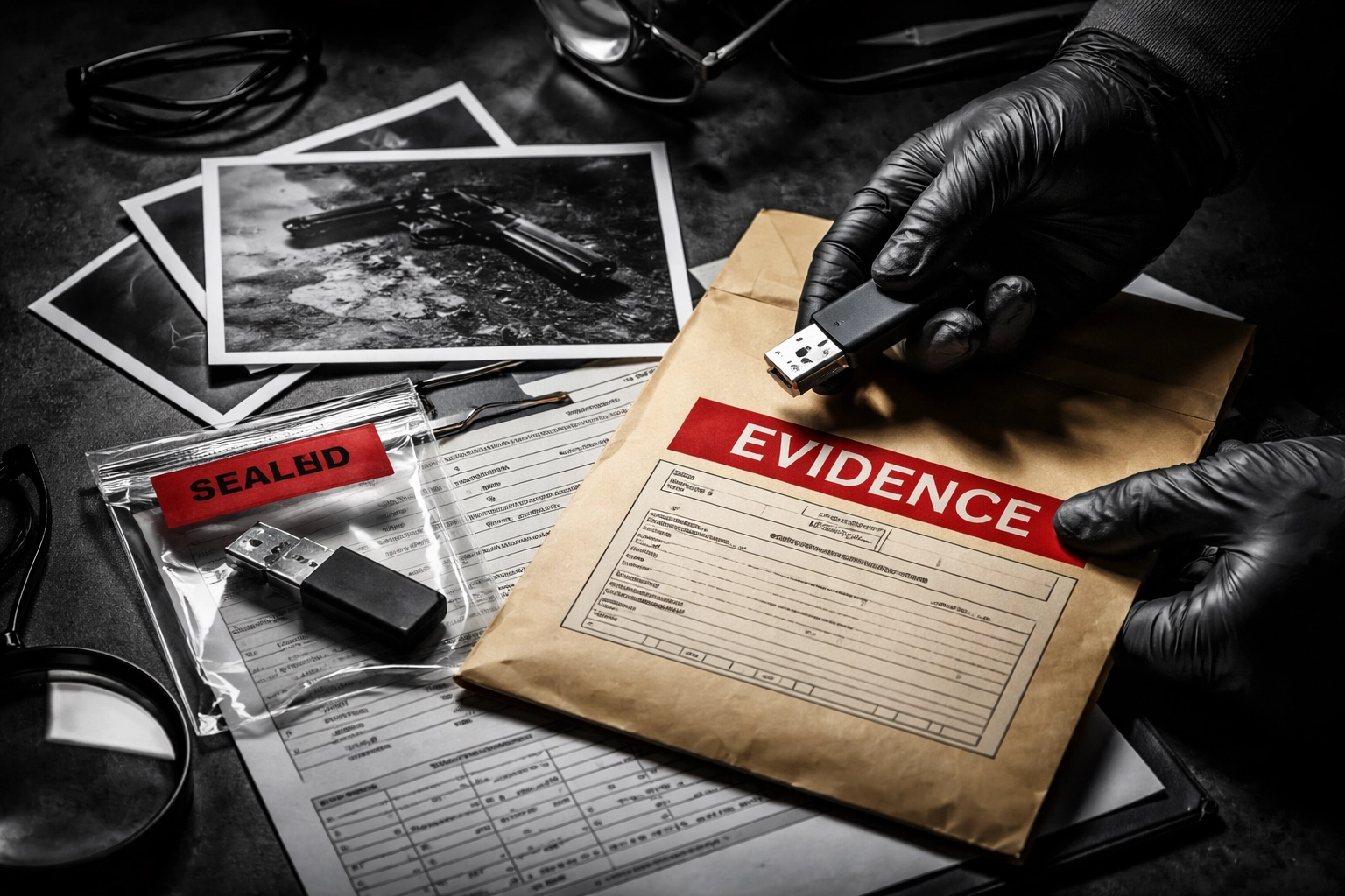 private investigator chain of custody evidence handling process