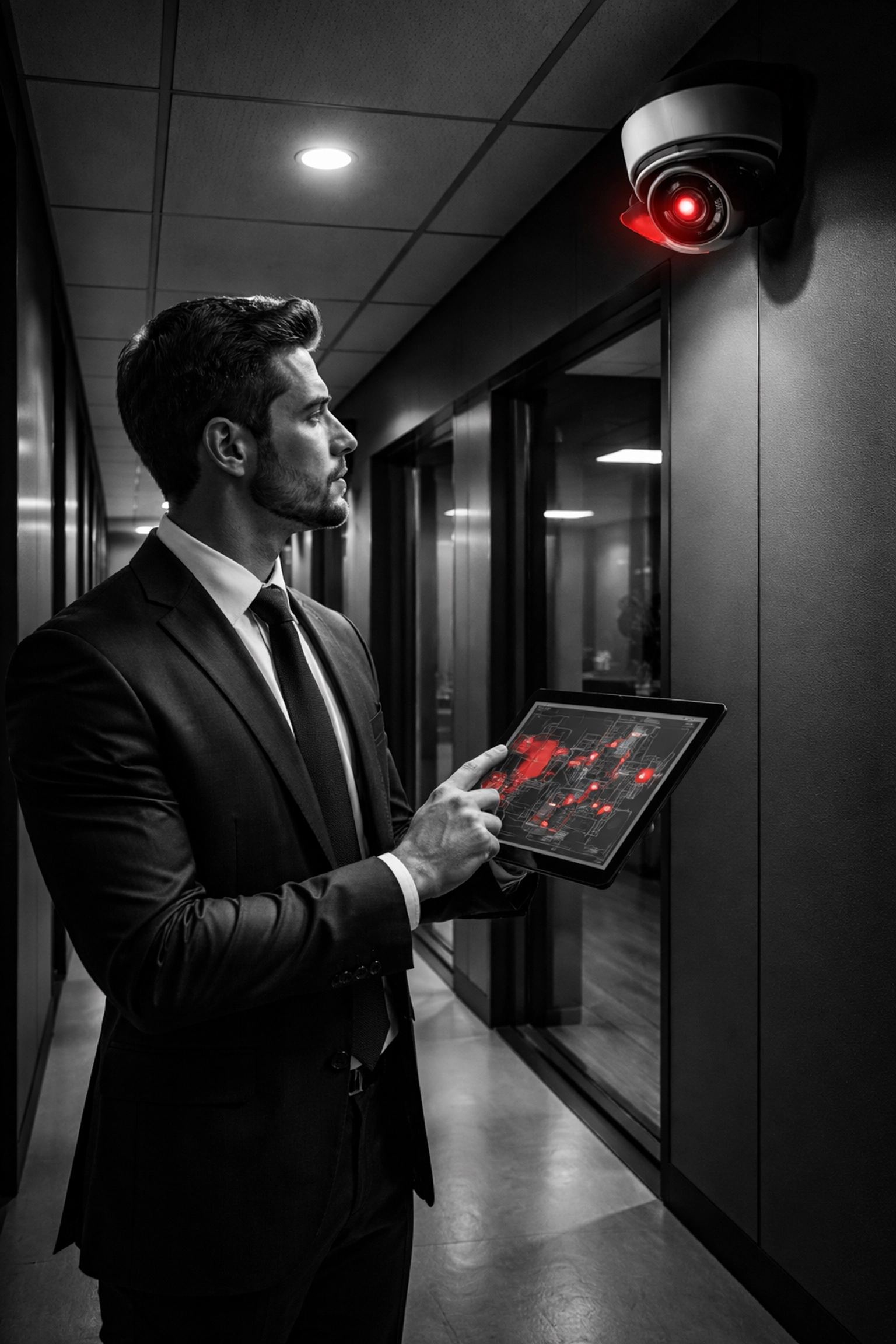 Facts Investigations professional conducting a comprehensive workplace security audit for an Ontario business