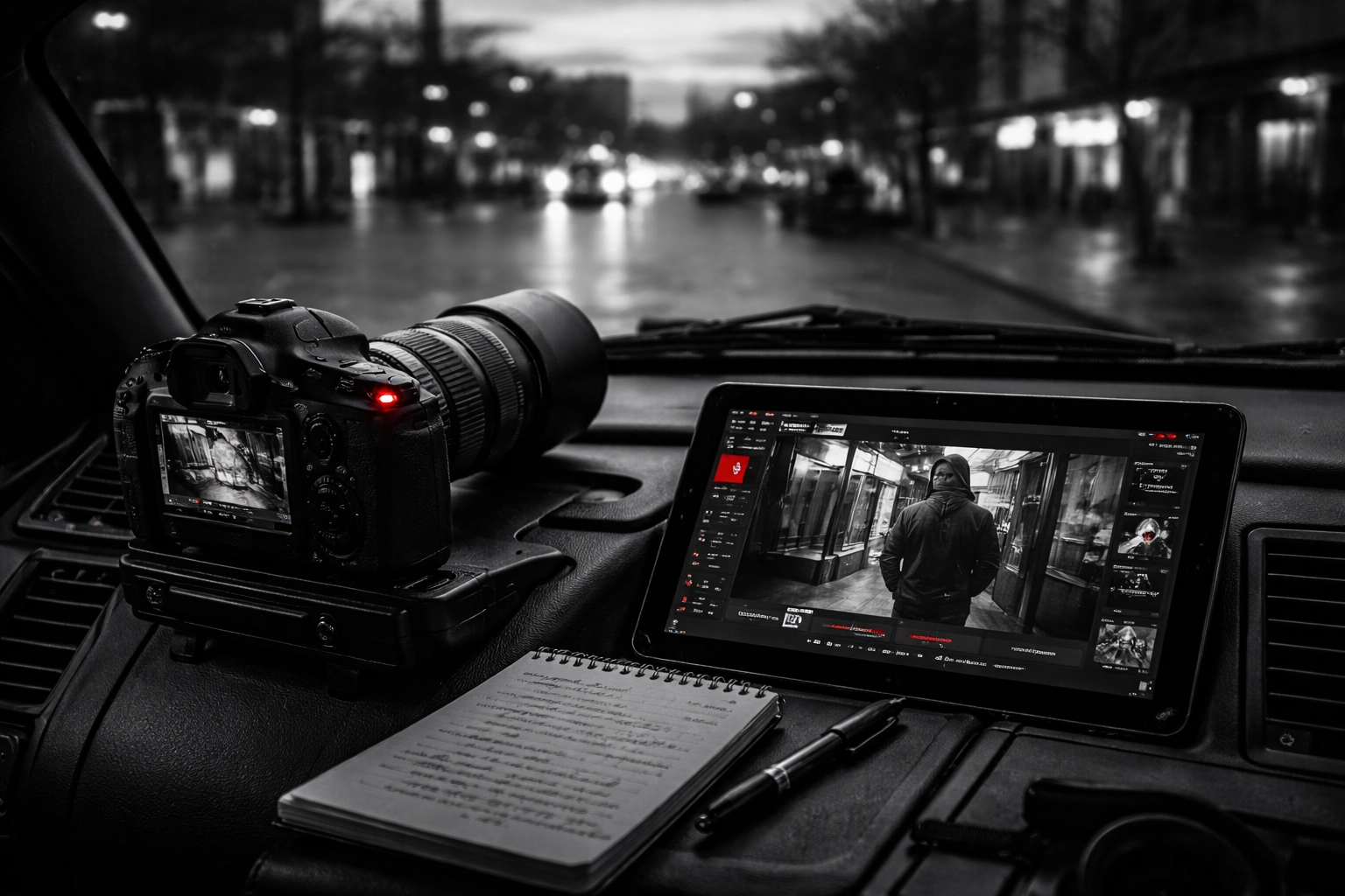 Surveillance footage being prepared as admissible evidence for a trial in Brampton