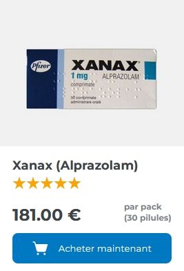 Achat d'Alprazolam 0,25 mg en Ligne