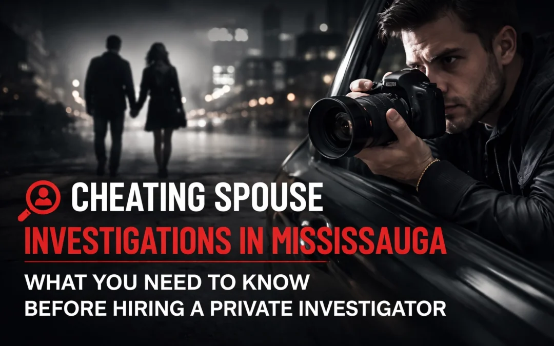 Cheating Spouse Investigations in Mississauga: What You Need to Know Before Hiring a Private Investigator