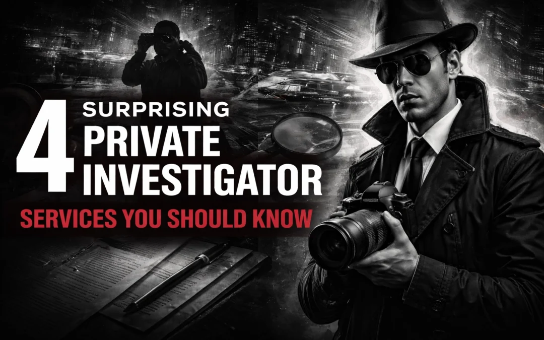 4 Surprising Private Investigator Services You Should Know